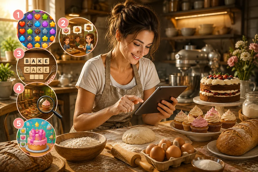 Top 5 games for bakers