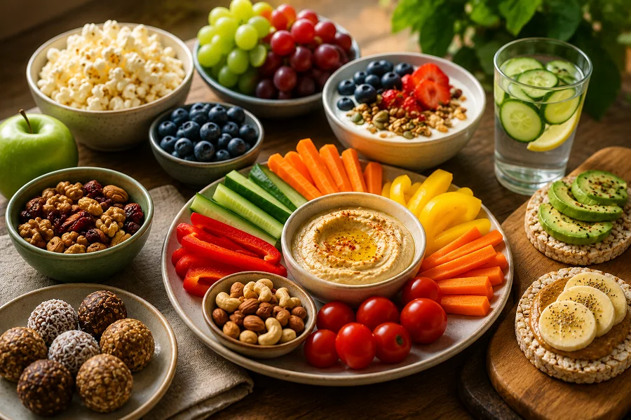 5 healthier snacks for game night